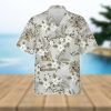 Ballantines Hawaiian Shirt Flowers Pattern Personalized Gift Men And Women