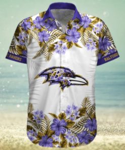 Baltimore Ravens Summer Beach Shirt and Shorts Full Over Print