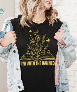 Banned Books T shirt, I’m With The Banned Reading T shirt