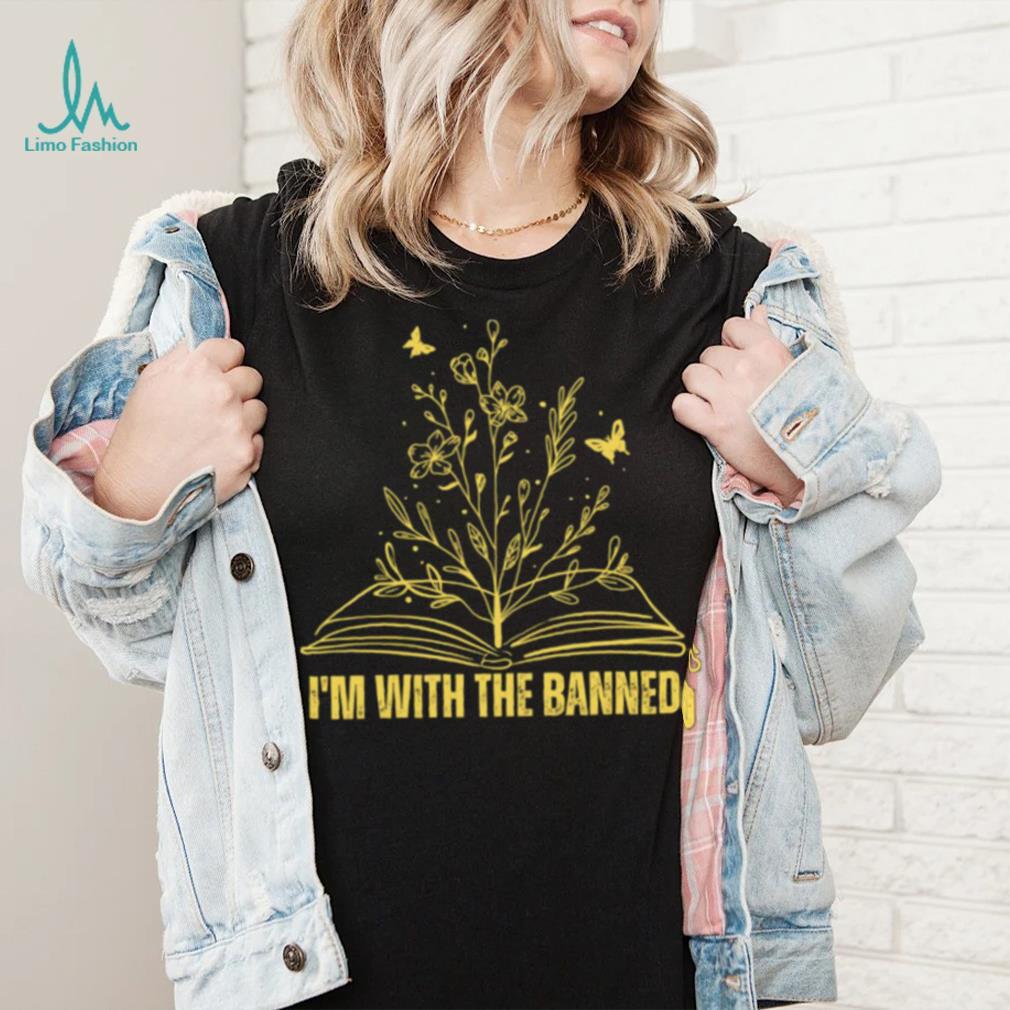 Banned Books T shirt, I’m With The Banned Reading T shirt Banned Books T shirt, I’m With The Banned Reading T shirt