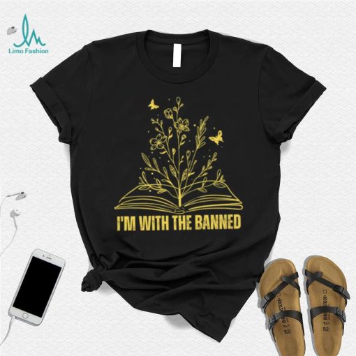 Banned Books T shirt, I’m With The Banned Reading T shirt