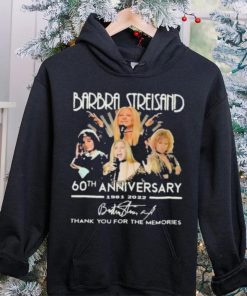 Barbra Streisand 60th anniversary 1961 2022 thank you for the memories signature shirt