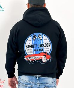 Barrett Jackson garage racers customs hot rod classics t shirt