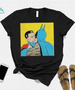 Batman And Superman Kissing T Shirt