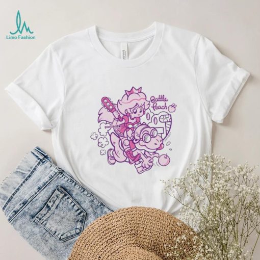 Battle Peach Alligator Wani Shirt