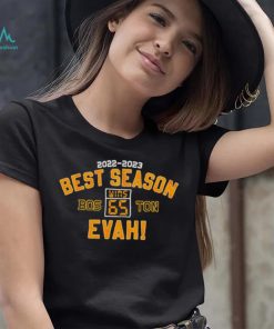 Best Season Evah 65 Wins Boston Hockey Shirt