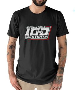 Best brennan Poole 100th Start Commemorative shirt