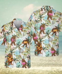 Bigfoot Hawaii Shirt Hawaiian Summer Party