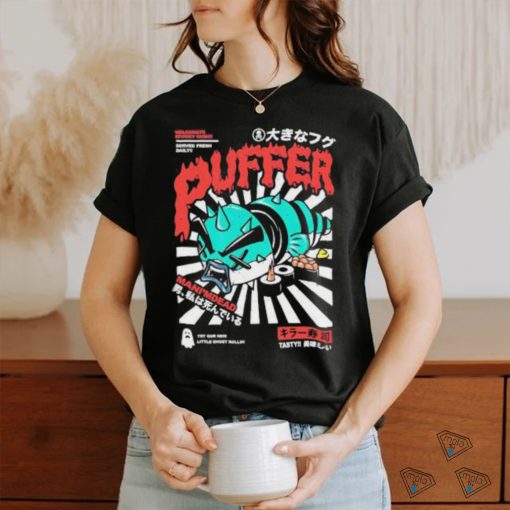 Bigpuffer Merch Big Puffer Ghost Roll Tee Shirt