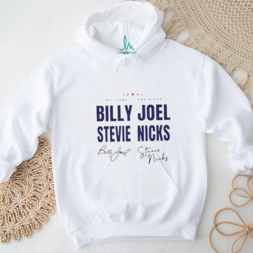 Billy Joel Stevie Nick Tour signature shirt
