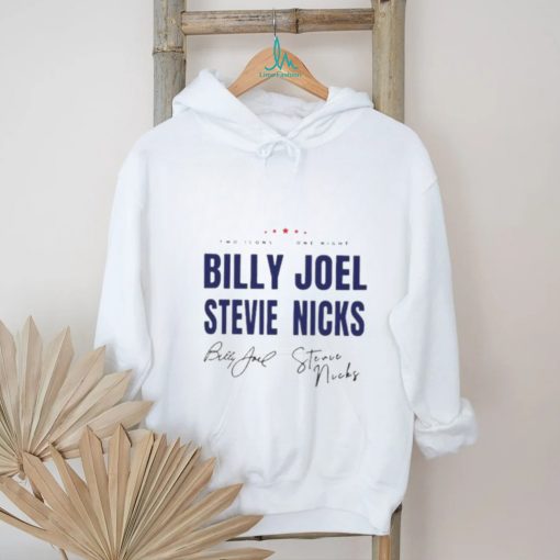 Billy Joel Stevie Nick Tour signature shirt