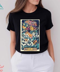 Billy strings st augustine Florida april 22 2023 st. augustine amphitheatre poster shirt