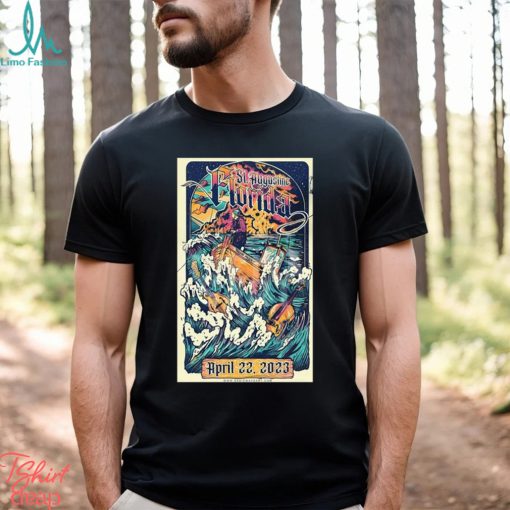 Billy strings st augustine Florida april 22 2023 st. augustine amphitheatre poster shirt