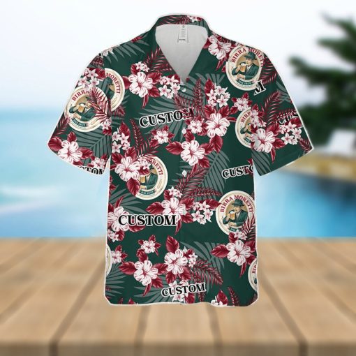 Birra Moretti Hawaiian Shirt Flowers Pattern Personalized Gift Men And Women