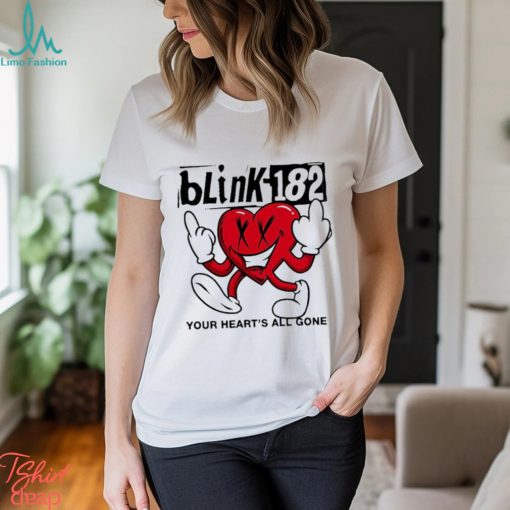 Blink 182 Merch Your Heart’s All Gone T Shirt