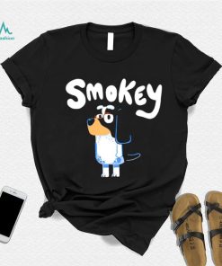 Bluey TV Smokey Dog cartoon shirt