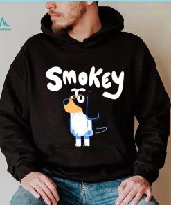 Bluey TV Smokey Dog cartoon shirt