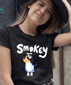 Bluey TV Smokey Dog cartoon shirt