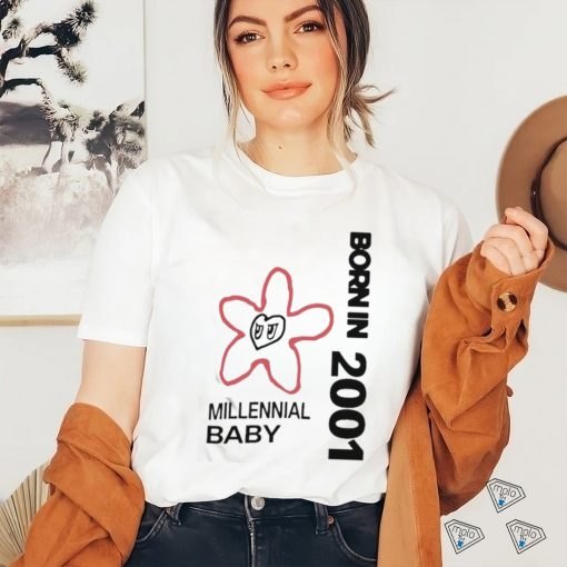 Born In 2001 Millennial Baby Shirt