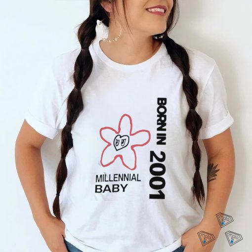 Born In 2001 Millennial Baby Shirt