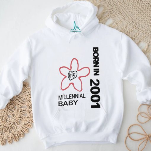 Born In 2001 Millennial Baby Shirt