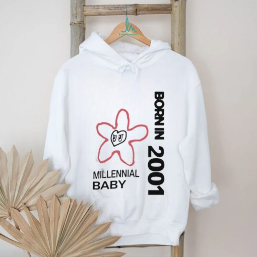 Born In 2001 Millennial Baby Shirt