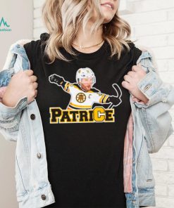 Boston Bruins Patrice Bergeron hockey cartoon shirt