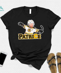 Boston Bruins Patrice Bergeron hockey cartoon shirt