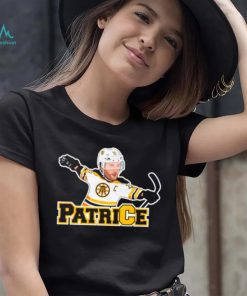 Boston Bruins Patrice Bergeron hockey cartoon shirt