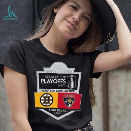 Boston Bruins Vs Florida Panthers Stanley Cup 2023 Nhl Western Conference Shirt