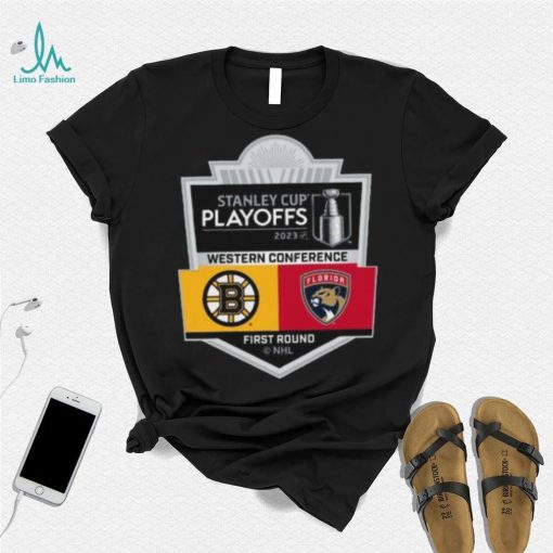 Boston Bruins Vs Florida Panthers Stanley Cup 2023 Nhl Western Conference Shirt