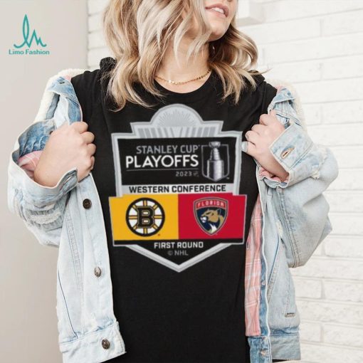 Boston Bruins Vs Florida Panthers Stanley Cup 2023 Nhl Western Conference Shirt