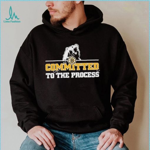 Boston Bruins committed to the process shirt