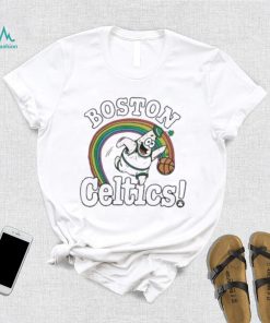 Boston Celtics Homage Nba X Spongebob Collab Art rainbow shirt