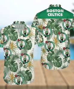 Boston Celtics Tropical Hawaiian Shirt