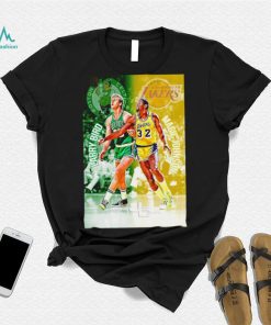 Boston Celtics Vs Los Angeles Lakers Larry Bird and Magic Johnson shirt