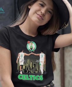 Boston celtics player tatum and brown city logo T shirt