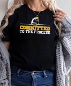 Boston committed to the process logo shirt