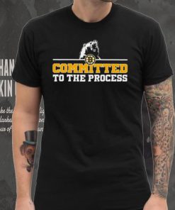 Boston committed to the process logo shirt