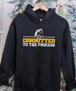 Boston committed to the process logo shirt