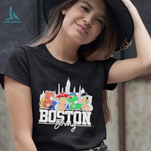 Boston strong Boston city sport teams mascot shirt