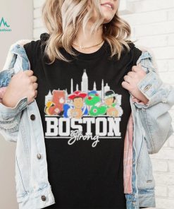 Boston strong Boston city sport teams mascot shirt