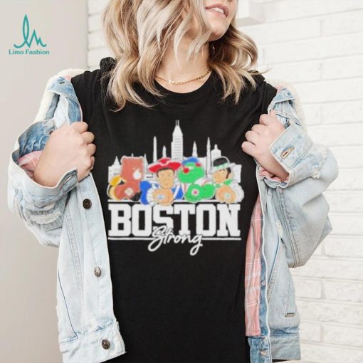 Boston strong Boston city sport teams mascot shirt