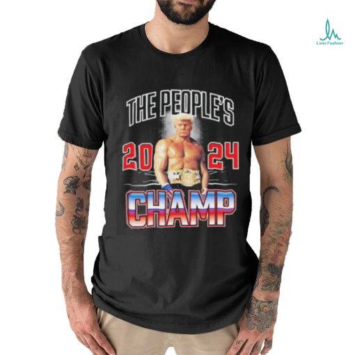 Boxer Trump the people 2024 Champ shirt