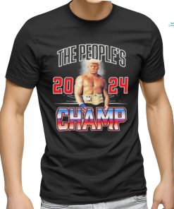 Boxer Trump the people 2024 Champ shirt