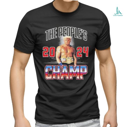 Boxer Trump the people 2024 Champ shirt