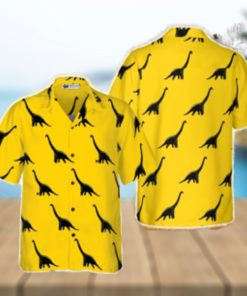 Brachiosaurus Dinosaur Hawaiian Shirt