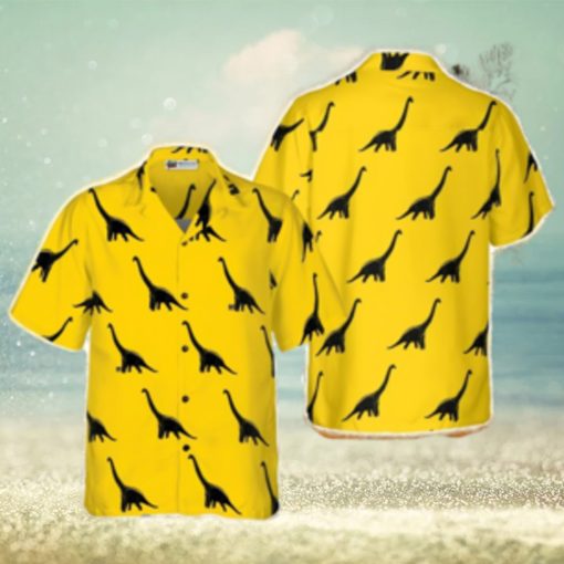 Brachiosaurus Dinosaur Hawaiian Shirt