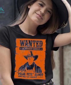 Breakingt Store Pete Alonso Wanted Poster Shirts