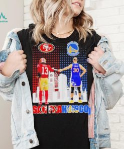 Brock Purdy And Stephen Curry San Francisco City Skyline Signatures Shirt